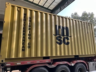 Containerlæsning til brasilianske kunder